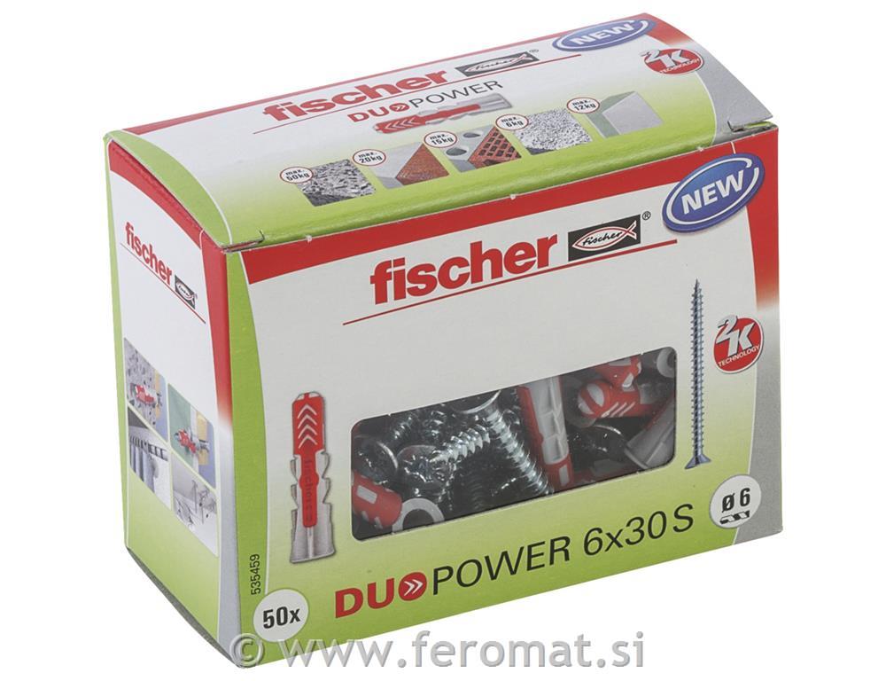 Vložek DUOPOWER z vijakom 6x30 S LD