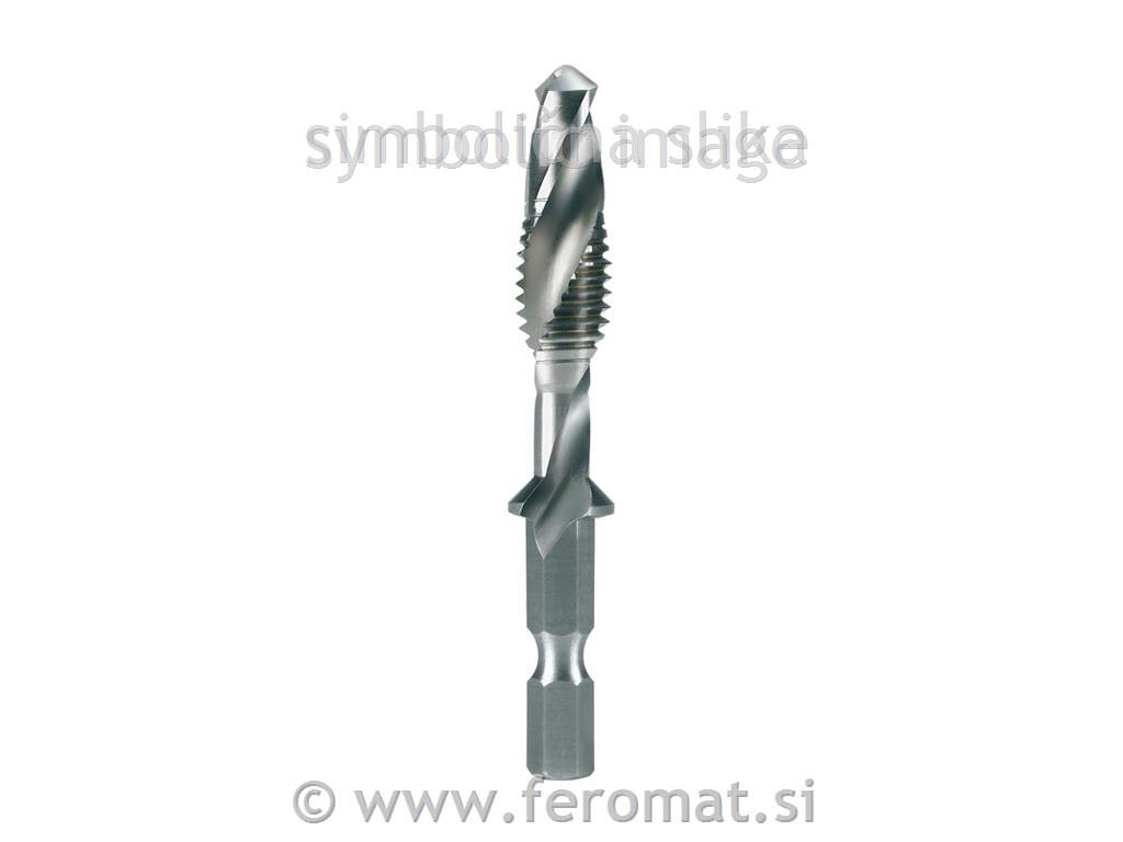 Sveder - Bit HSS M4x0.7 dolg