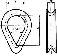 Srce DIN 6899 4,0mm