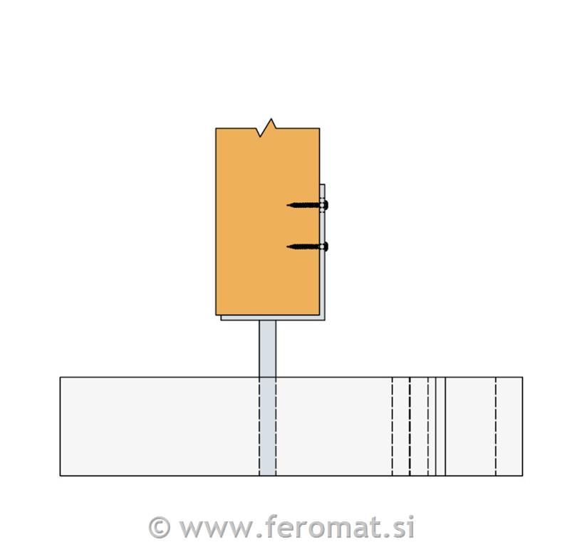 Nosilec stebra SIMPSON PB 70